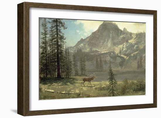 Call of the Wild-Albert Bierstadt-Framed Giclee Print