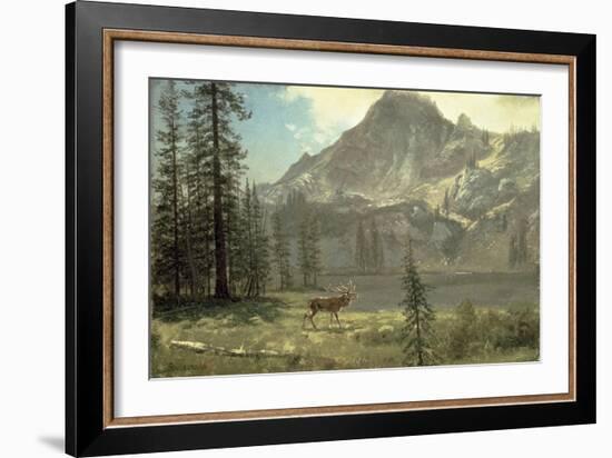 Call of the Wild-Albert Bierstadt-Framed Giclee Print