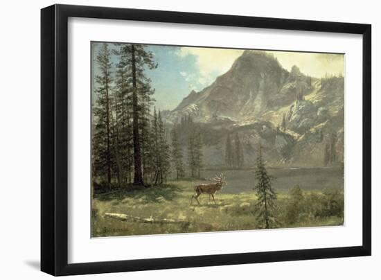 Call of the Wild-Albert Bierstadt-Framed Giclee Print