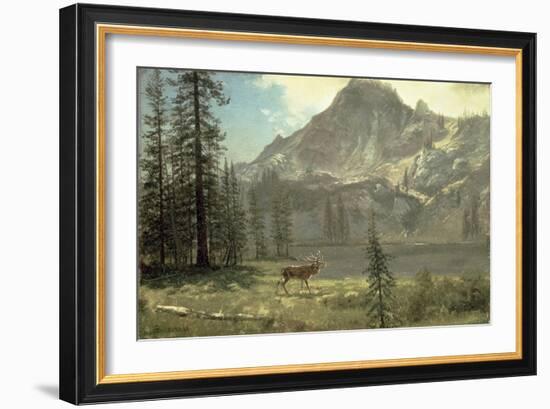 Call of the Wild-Albert Bierstadt-Framed Giclee Print