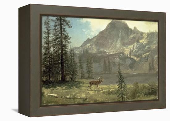 Call of the Wild-Albert Bierstadt-Framed Premier Image Canvas