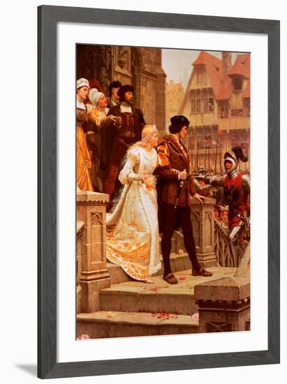 Call to Arms-Edmund Blair Leighton-Framed Art Print