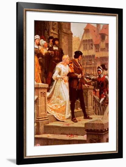 Call to Arms-Edmund Blair Leighton-Framed Art Print