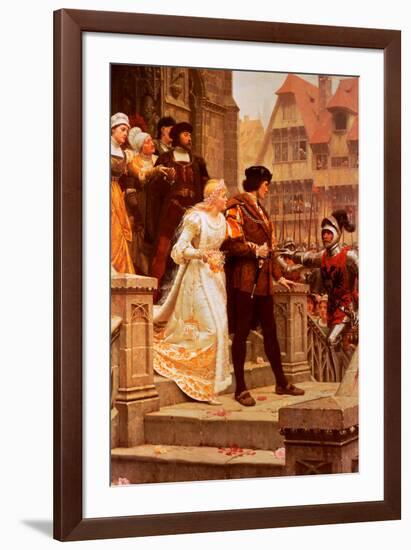 Call to Arms-Edmund Blair Leighton-Framed Art Print