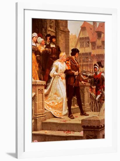 Call to Arms-Edmund Blair Leighton-Framed Art Print