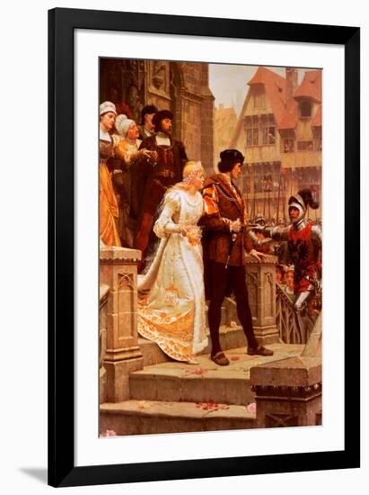 Call to Arms-Edmund Blair Leighton-Framed Art Print