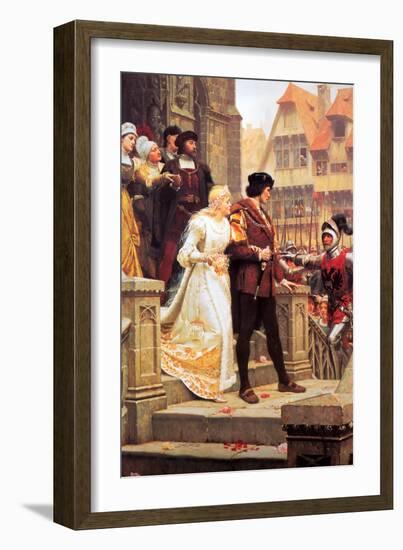 Call to Arms-Edmund Blair Leighton-Framed Art Print