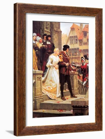 Call to Arms-Edmund Blair Leighton-Framed Art Print