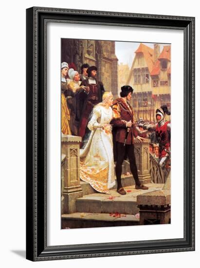 Call to Arms-Edmund Blair Leighton-Framed Art Print