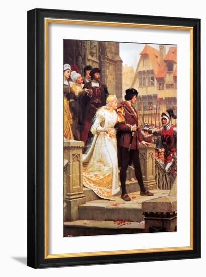 Call to Arms-Edmund Blair Leighton-Framed Art Print