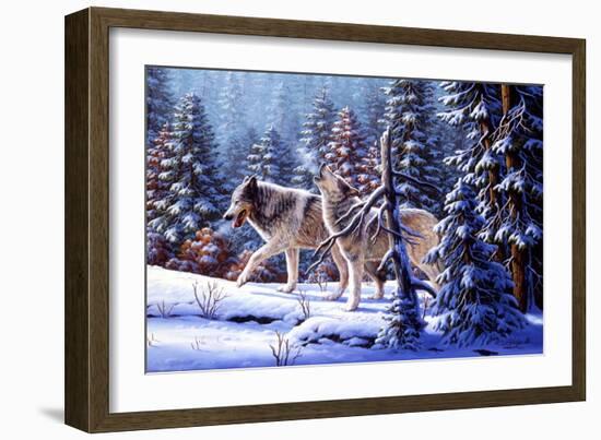 Call to the Free-R.W. Hedge-Framed Giclee Print