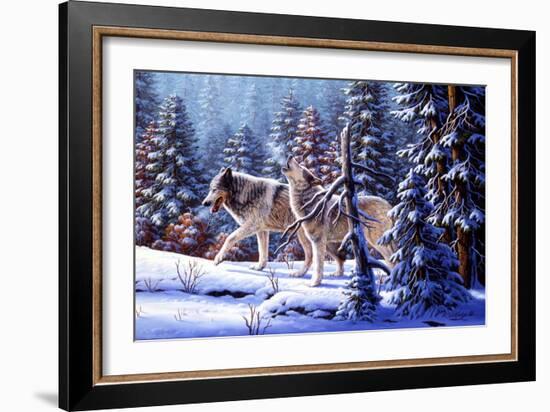 Call to the Free-R.W. Hedge-Framed Giclee Print