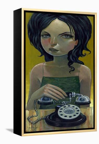 Call Waiting-Aaron Jasinski-Framed Stretched Canvas