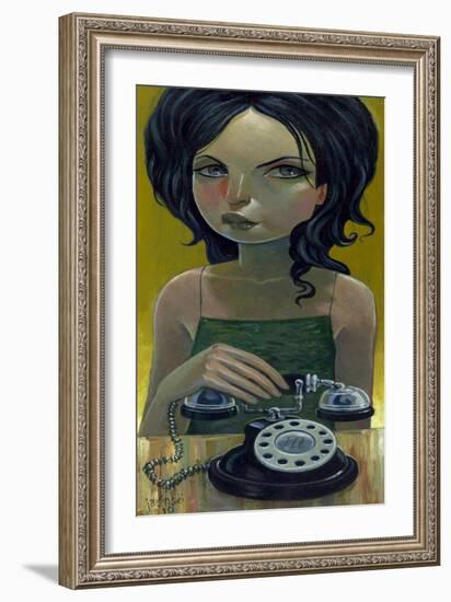 Call Waiting-Aaron Jasinski-Framed Art Print