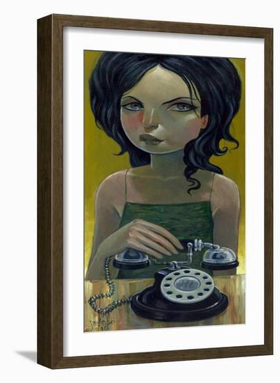 Call Waiting-Aaron Jasinski-Framed Art Print