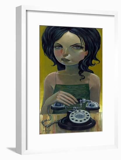 Call Waiting-Aaron Jasinski-Framed Art Print