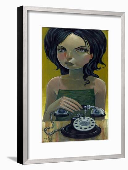 Call Waiting-Aaron Jasinski-Framed Art Print