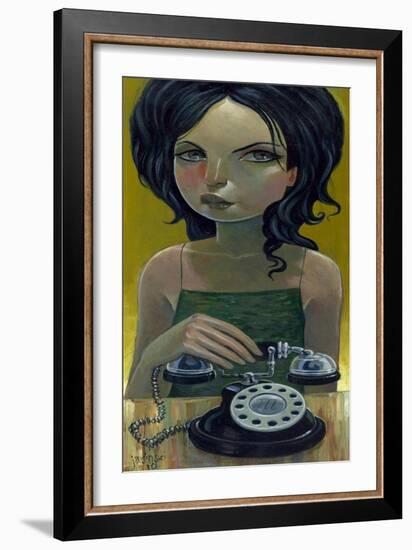 Call Waiting-Aaron Jasinski-Framed Art Print