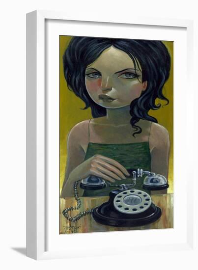 Call Waiting-Aaron Jasinski-Framed Art Print