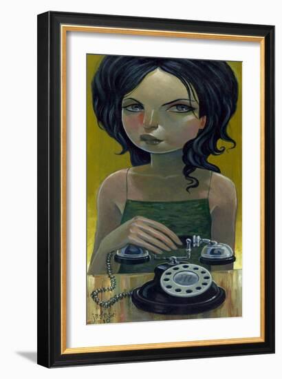 Call Waiting-Aaron Jasinski-Framed Art Print