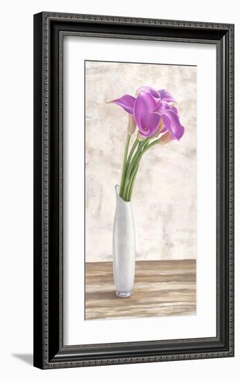 Calla Arrangemet-Shin Mills-Framed Art Print