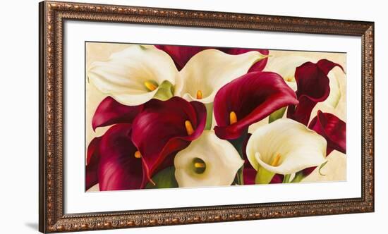 Calla Composition-Serena Biffi-Framed Art Print