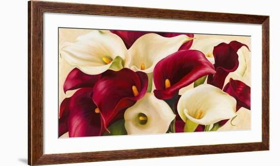 Calla Composition-Serena Biffi-Framed Art Print