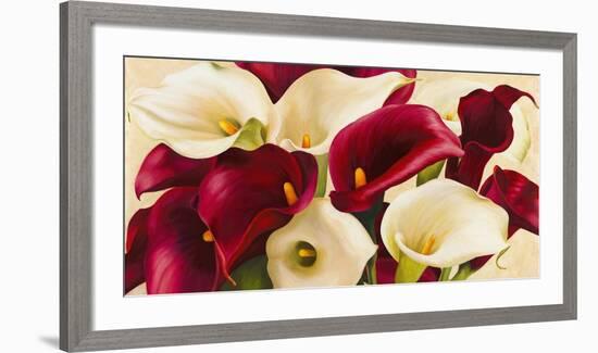 Calla Composition-Serena Biffi-Framed Art Print