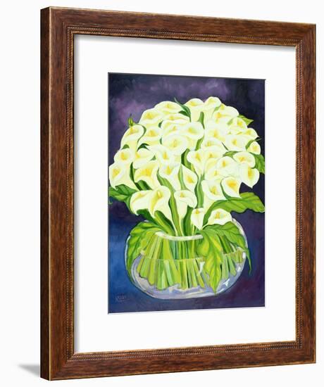 Calla Lilies, 1989-Laila Shawa-Framed Giclee Print