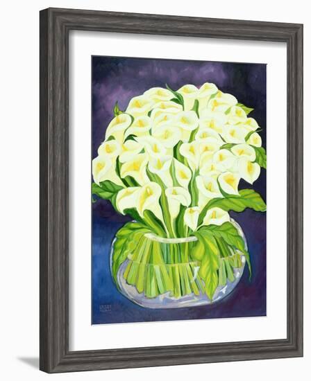 Calla Lilies, 1989-Laila Shawa-Framed Premium Giclee Print