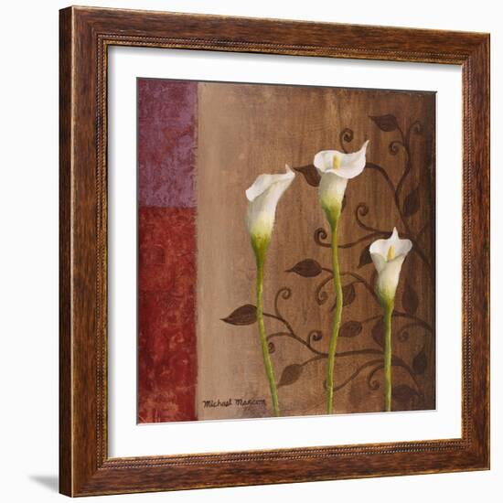 Calla Lilies I-Michael Marcon-Framed Art Print