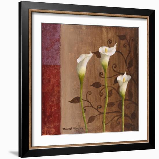 Calla Lilies I-Michael Marcon-Framed Art Print