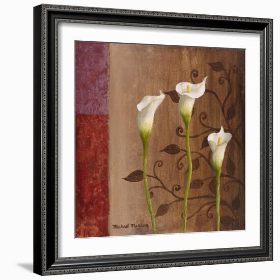 Calla Lilies I-Michael Marcon-Framed Art Print