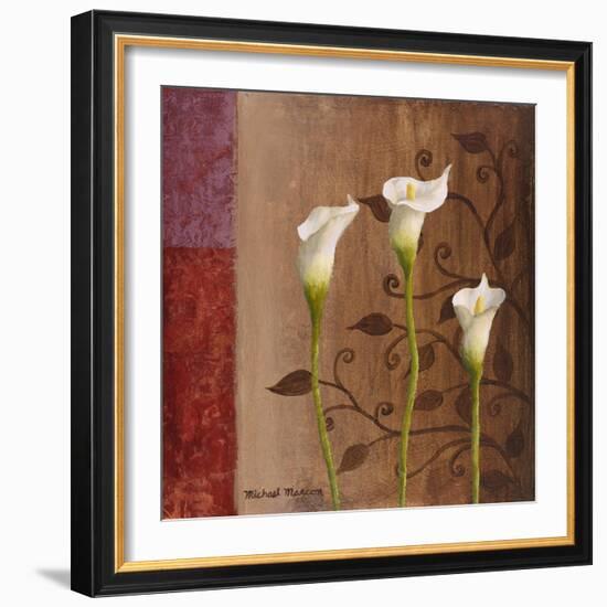 Calla Lilies I-Michael Marcon-Framed Art Print