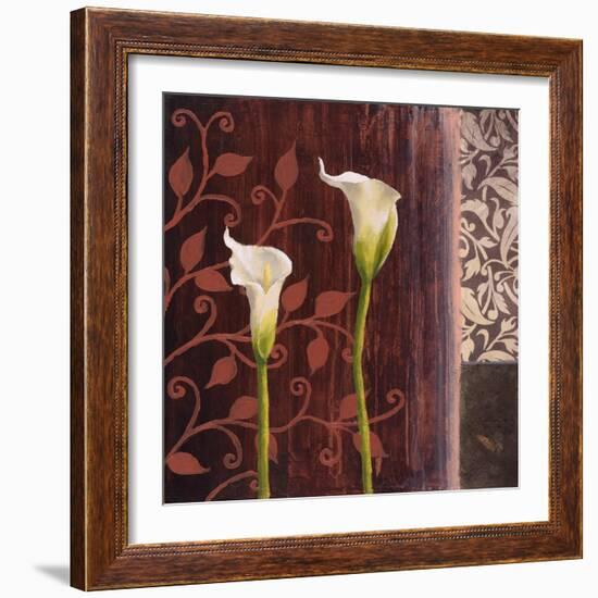 Calla Lilies II-Michael Marcon-Framed Art Print