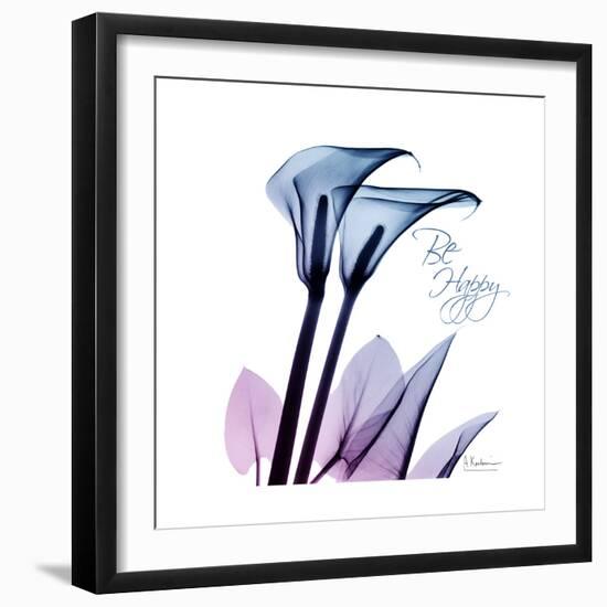 Calla Lily Purp-Albert Koetsier-Framed Art Print