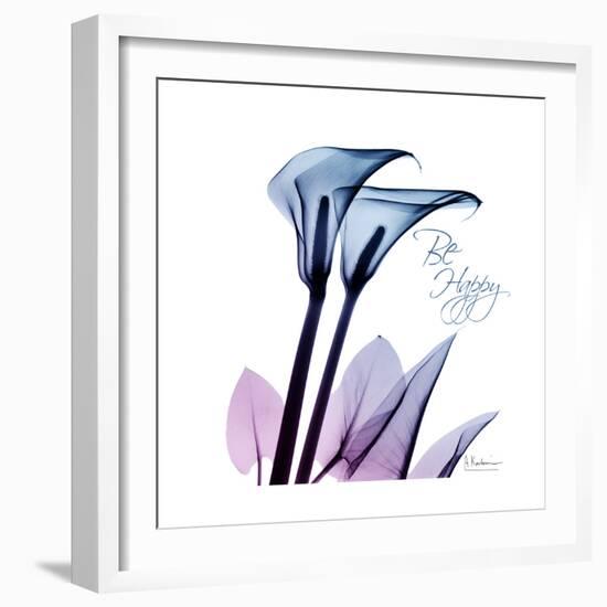 Calla Lily Purp-Albert Koetsier-Framed Art Print