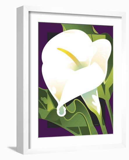 Calla Lily-David Chestnutt-Framed Giclee Print