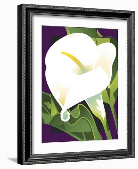 Calla Lily-David Chestnutt-Framed Giclee Print