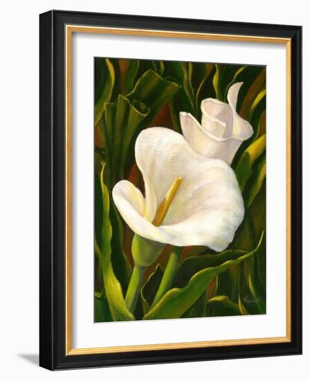 Calla Lily-Vessela G.-Framed Giclee Print