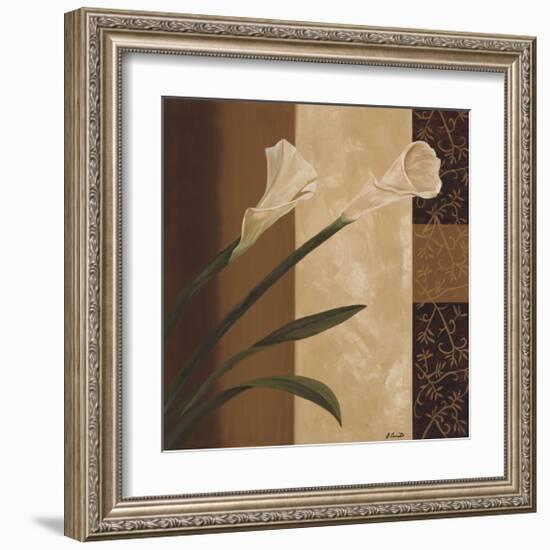 Calla Pair-Emmanuel Cometa-Framed Giclee Print