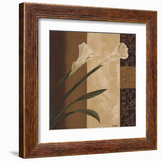 Calla Pair-Emmanuel Cometa-Framed Giclee Print