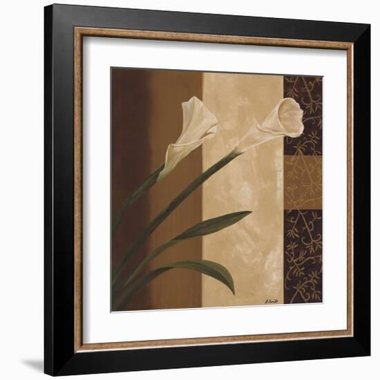 Calla Pair-Emmanuel Cometa-Framed Giclee Print