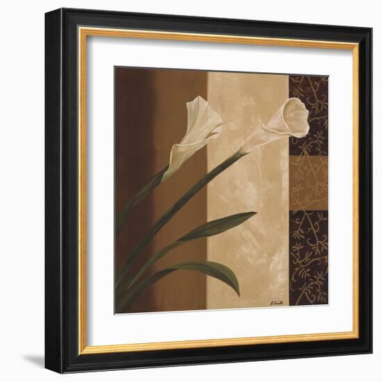 Calla Pair-Emmanuel Cometa-Framed Giclee Print