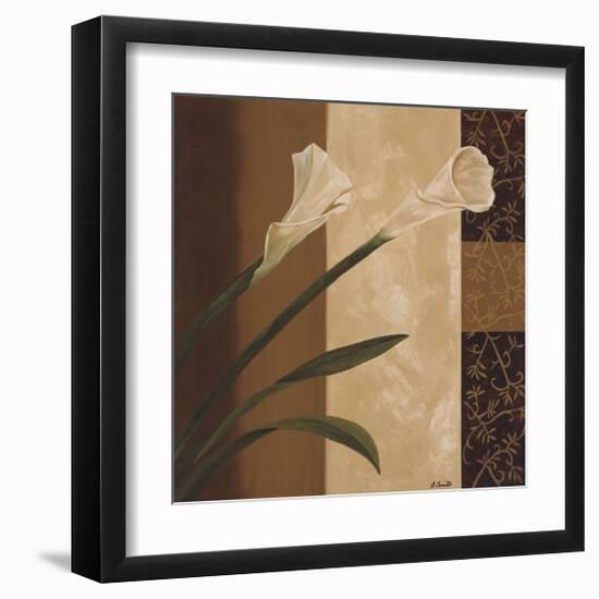 Calla Pair-Emmanuel Cometa-Framed Giclee Print