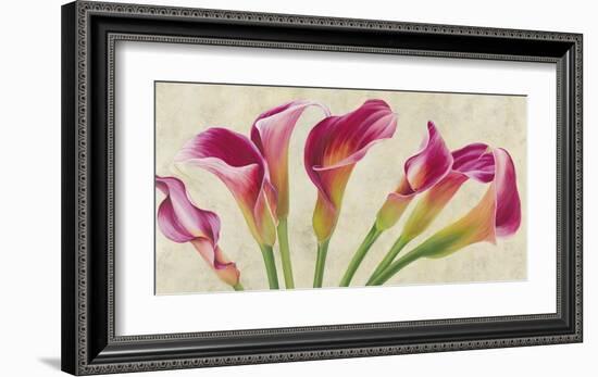 Calla Parade-Luca Villa-Framed Art Print