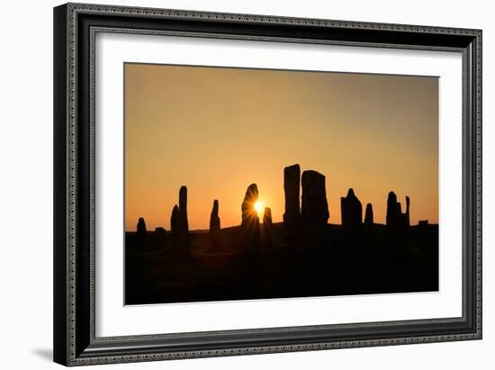 Callanish Silhouette-Michael Blanchette Photography-Framed Photographic Print