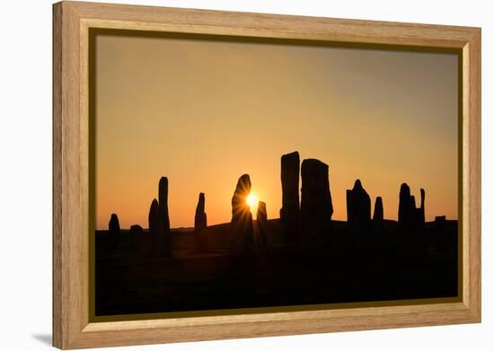 Callanish Silhouette-Michael Blanchette Photography-Framed Premier Image Canvas