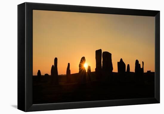 Callanish Silhouette-Michael Blanchette Photography-Framed Premier Image Canvas