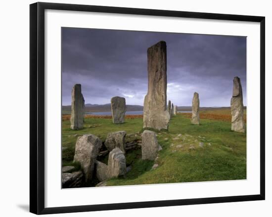 Callanish Standing Stones, Isle of Lewis, Outer Hebrides, Scotland-Patrick Dieudonne-Framed Photographic Print